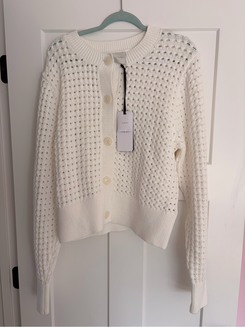 NWT • Varley • Bettina Textured Knit Jacket • Medium